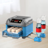 Maxbell Automatic Egg Incubator Easy Cleaning Chicken Hatcher for Quail Goose Pigeon 12 Eggs