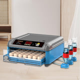 Maxbell Automatic Egg Incubator Easy Cleaning Chicken Hatcher for Quail Goose Pigeon 64 Eggs