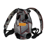 Maxbell Cat Carrier Backpack Chest Bag Legs Out Hands Free Adjustable Shoulder Strap M Black Stripes