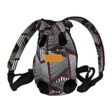 Maxbell Cat Carrier Backpack Chest Bag Legs Out Hands Free Adjustable Shoulder Strap M Black Stripes