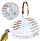 Maxbell Bird Carrier Cage Pets Carrier Cage Cockatiel for Guinea Pig Finches Conures