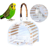 Maxbell Bird Carrier Cage Pets Carrier Cage Cockatiel for Guinea Pig Finches Conures