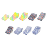Maxbell Dog Ladder Dog Stairs Puppy Cat Steps with Noctilucent Durable Non Slip Base Colorful 53x38x23cm