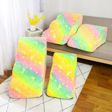 Maxbell Dog Ladder Dog Stairs Puppy Cat Steps with Noctilucent Durable Non Slip Base Colorful 53x38x23cm