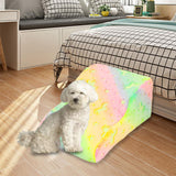 Maxbell Dog Ladder Dog Stairs Puppy Cat Steps with Noctilucent Durable Non Slip Base Colorful 53x38x23cm