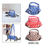 Maxbell Travel Shoulder Bag Comfortable Puppy Kitten Leg Out Cats Dog Pets Carrier Blue S