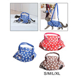 Maxbell Travel Shoulder Bag Comfortable Puppy Kitten Leg Out Cats Dog Pets Carrier Blue S