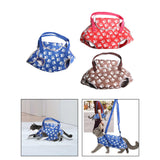 Maxbell Travel Shoulder Bag Comfortable Puppy Kitten Leg Out Cats Dog Pets Carrier Blue S