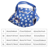 Maxbell Travel Shoulder Bag Comfortable Puppy Kitten Leg Out Cats Dog Pets Carrier Blue S