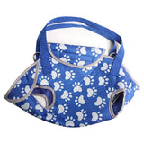 Maxbell Travel Shoulder Bag Comfortable Puppy Kitten Leg Out Cats Dog Pets Carrier Blue L