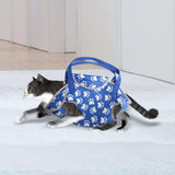 Maxbell Travel Shoulder Bag Comfortable Puppy Kitten Leg Out Cats Dog Pets Carrier Blue L