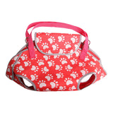 Maxbell Travel Shoulder Bag Comfortable Puppy Kitten Leg Out Cats Dog Pets Carrier Red S