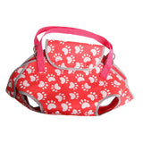 Maxbell Travel Shoulder Bag Comfortable Puppy Kitten Leg Out Cats Dog Pets Carrier Red L