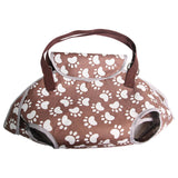 Maxbell Travel Shoulder Bag Comfortable Puppy Kitten Leg Out Cats Dog Pets Carrier Brown L