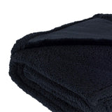 Maxbell Dog Blanket Waterproof Flannel Puppy Blanket for Bed Water Resistant Coating Black M