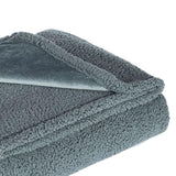 Maxbell Dog Blanket Waterproof Flannel Puppy Blanket for Bed Water Resistant Coating Grey S