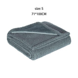 Maxbell Dog Blanket Waterproof Flannel Puppy Blanket for Bed Water Resistant Coating Grey S