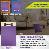 Maxbell Dog Scratch Pad File Scratching Board for Dogs Paw Durable Dog Scratch Board