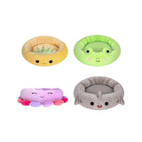 Maxbell Pet Bed Couch Cushion Nest Safa Kitten Self Warming Play Soft Small Dog Cats Yellow