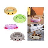 Maxbell Pet Bed Couch Cushion Nest Safa Kitten Self Warming Play Soft Small Dog Cats Yellow