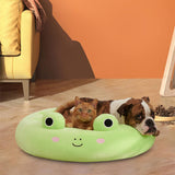 Maxbell Pet Bed Couch Cushion Nest Safa Kitten Self Warming Play Soft Small Dog Cats Green
