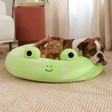 Maxbell Pet Bed Couch Cushion Nest Safa Kitten Self Warming Play Soft Small Dog Cats Green