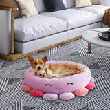 Maxbell Pet Bed Couch Cushion Nest Safa Kitten Self Warming Play Soft Small Dog Cats Violet