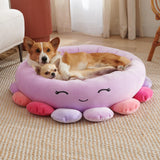 Maxbell Pet Bed Couch Cushion Nest Safa Kitten Self Warming Play Soft Small Dog Cats Violet