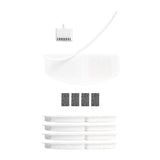 Maxbell Smart Pets Dispenser Drinking Bowl Dish Motion Sensor Cat Water Fountain Filters 113x15x53mm