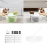 Maxbell Smart Pets Dispenser Drinking Bowl Dish Motion Sensor Cat Water Fountain Filters 113x15x53mm