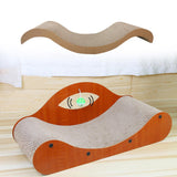 Maxbell Cat Scratcher Large Wide Pet Bed Grinding Claw Cat Scratch Bed Cat Furniture Replacement Core