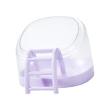 Maxbell Hamster Sand Bath Box Bathroom House Toilet Bathtub for Squirrels Mice Mouse Violet