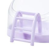 Maxbell Hamster Sand Bath Box Bathroom House Toilet Bathtub for Squirrels Mice Mouse Violet