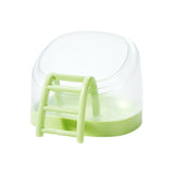 Maxbell Hamster Sand Bath Box Bathroom House Toilet Bathtub for Squirrels Mice Mouse Green