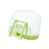 Maxbell Hamster Sand Bath Box Bathroom House Toilet Bathtub for Squirrels Mice Mouse Green