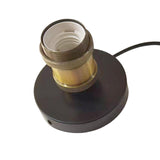 Maxbell Light Sockets Base with Cord and on Off Switch with EU Plug Metal Lamp Base