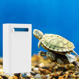 Maxbell Aquarium Filter Turtle Tank Internal Filter Low Water Mute Water Circulation 4 W Single Filter