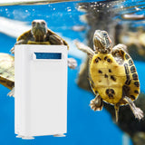 Maxbell Aquarium Filter Turtle Tank Internal Filter Low Water Mute Water Circulation 4 W Single Filter