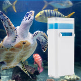 Maxbell Aquarium Filter Turtle Tank Internal Filter Low Water Mute Water Circulation 4 W Double Filter