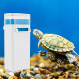 Maxbell Aquarium Filter Turtle Tank Internal Filter Low Water Mute Water Circulation 4 W Double Filter