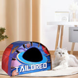 Maxbell Cardboard Cat House Scratch Pad Nest Scratching Lounge Bed Hut Cat Scratcher Space Adventures