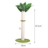 Maxbell Cat Scratching Post Durable for Kitten & Adult Cat Use Cat Climbing Pole Style A