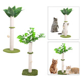 Maxbell Cat Scratching Post Durable for Kitten & Adult Cat Use Cat Climbing Pole Style A