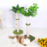Maxbell Cat Scratching Post Durable for Kitten & Adult Cat Use Cat Climbing Pole Style A
