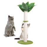 Maxbell Cat Scratching Post Durable for Kitten & Adult Cat Use Cat Climbing Pole Style A