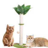 Maxbell Cat Scratching Post Durable for Kitten & Adult Cat Use Cat Climbing Pole Style A