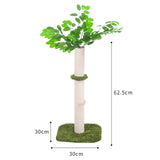 Maxbell Cat Scratching Post Durable for Kitten & Adult Cat Use Cat Climbing Pole Style B