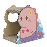 Maxbell Scratch Pad Nest Scratching Lounge Bed Lounger Couch Cat Scratcher Cardboard Mermaid