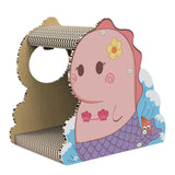 Maxbell Scratch Pad Nest Scratching Lounge Bed Lounger Couch Cat Scratcher Cardboard Mermaid