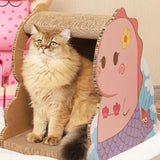 Maxbell Scratch Pad Nest Scratching Lounge Bed Lounger Couch Cat Scratcher Cardboard Mermaid